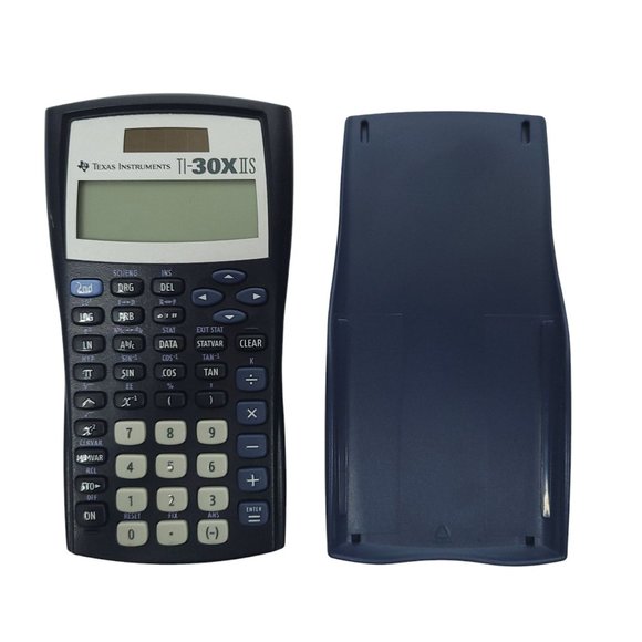 Texas Instruments TI-30X IIS Scientific Calculator Two Line Cover TESTED WORKS - Picture 4 of 11